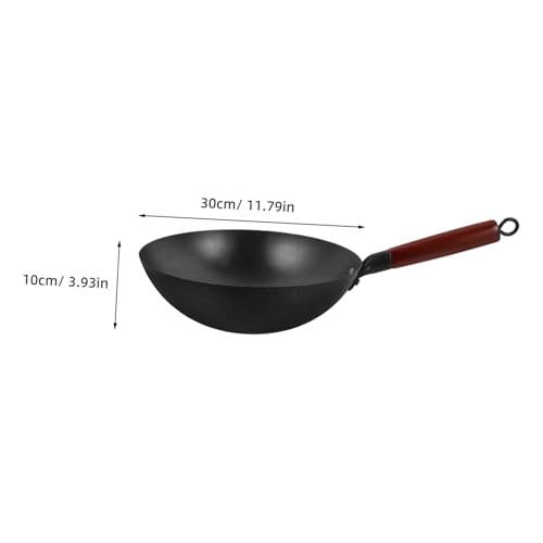 Wok tradicional chino GLEAVI de hierro con recubrimiento antiadherente miniatura 2