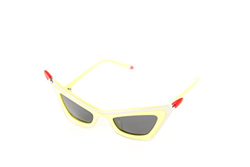 Moschino MO-822S-04 Gafas de sol, Yellow, 48 para Mujer