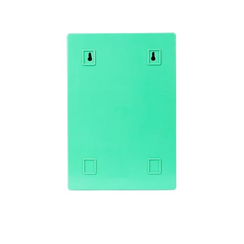 Image of PGen Small Size Mini Wall Mounted Mirror Storage Cabinet Organiser Shelf for Bathroom Kitchen Washbasin Dressing Room (Light Green)
