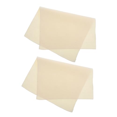 ULTECHNOVO 2 Stück Gärtücher Aus Natürlichem Leinen 48 x 36cm Gärleinen Für Brotteig Baguette Und Brotbackzubehör Wiederverwendbar