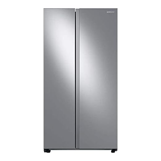 Samsung 28 cu. ft. Smart Side-by-Side Refrigerator with Large Capacity, Stainless Steel, RS28A500ASR/AA