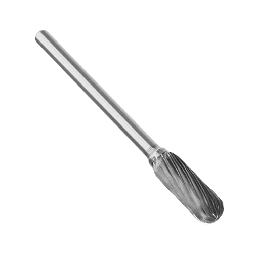 Fresa de carburo rotativa Auniwaig 3mm shank 5mm cabeza miniatura 1