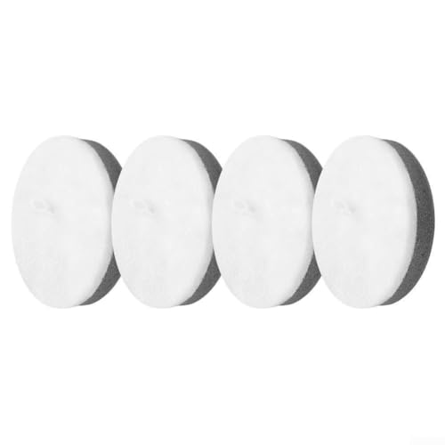 Lot de 4 cartouches filtrantes de rechange conçues pour ECOVACS pour moteur d'aspirateur Deebot X11 OmniCyclone et protection du flux d'air