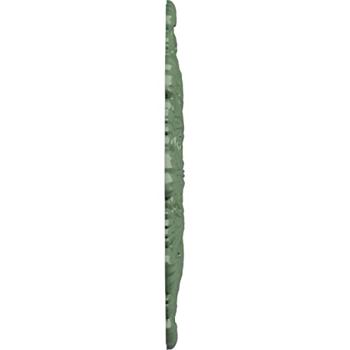 Image of Ekena Millwork CM31DUAGF - 31 inchOD x 1 1 /2 inchP Durham Ceiling Medallion (Fits Canopies up to 4 1 /4 inch) - Ceiling Medallion, Athenian Green