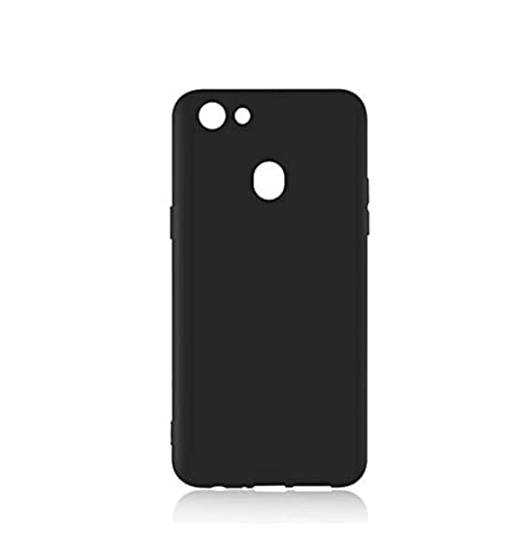 Image of Mobile Back Cover Case for Oppo F5 Youth (Silicone Case|CameraProtection|Black SC1510)