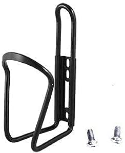 Wavva Aluminum Portable Drinking Cup Water Bottle Cage Holder Carrier Bracket Stand for Cycle, Black
