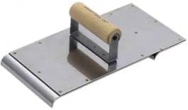 Pack of 2, Kraft Tool Cf656 Decorative Concrete Border Edger Groover Tool Stainless