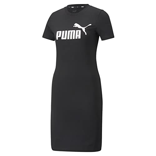 Puma Women's Essentials Slim Tee Dress, Black, X-Large #TOP3