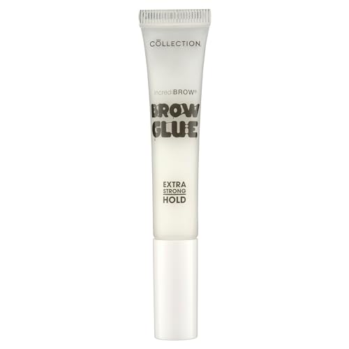 Collection Cosmetics incrediBROW Eyebrow Glue, Extra Strong Hold, Lasts Up to 16 Hours, 6ml, Clear