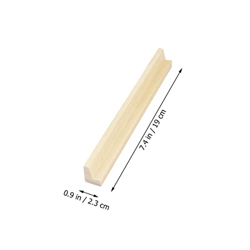 Soportes de Madera para Domino Juego x4 miniatura 3