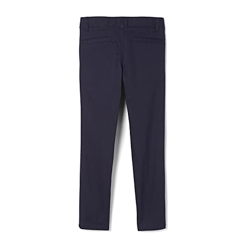 Image of French Toast Girls' Skinny Fit Stretch Twill Pant | Adjustable waist; School Uniform Pants; Available in Girls' Plus sizes