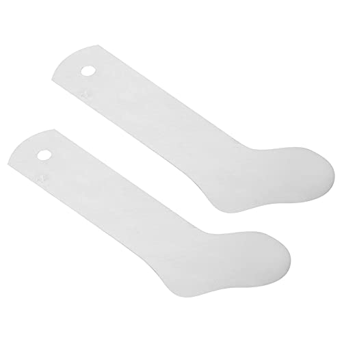 2pcs Metal Sock Heat Press Sock Hockey Style Aluminum Dye