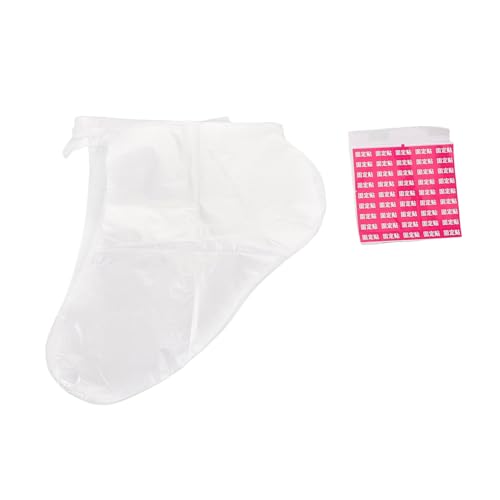 GOOHOCHY Single Use Foot Soak Bags 100pcs Disposable Foot Mask Plastic Foot Bath Bag Spa Disposable Liners Pedicure Bowl Liners Waterproof Foot Soak Covers