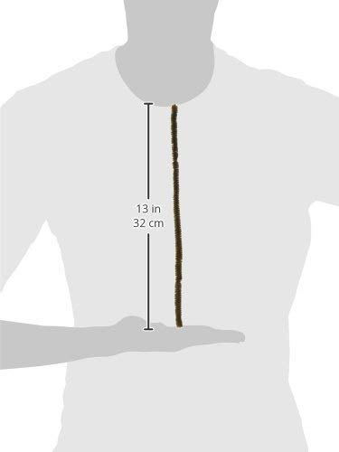 Darice Chenille Stems (15Pc), Brown – Perfect For Craft Projects – Classic Pipe Cleaners Are Easy To Bend To Create Shapes, Objects - Great For Kids, Classrooms, Home And More – 12Mm X 12” Long #TOP1