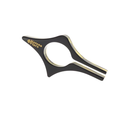 Kotona Floro   Marcapáginas Originales Artesanal con doble uso – Separador de páginas Libro Pulgar – Punto de Libro   Regalo Lectores – Accesorios Libros para Lectura Comoda (Amarillo)