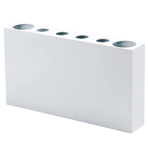 Mini paragüero negro de 6 huecos y 7,5x40x22,5 cm para porche