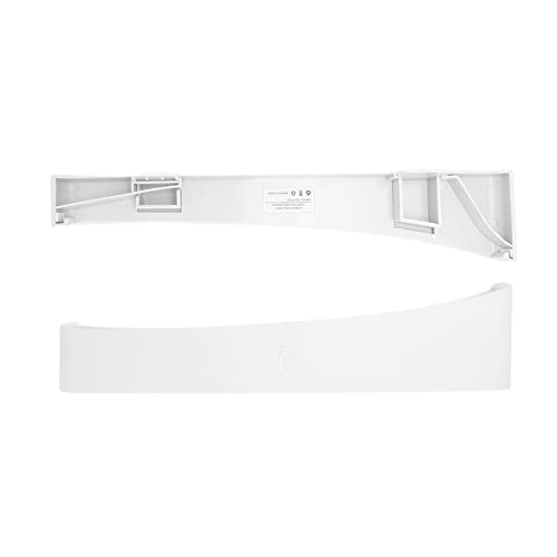 Lazmin112 Suporte horizontal PS5, suporte base de console de jogo estável ajustável branco para disc