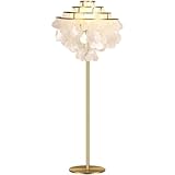 Elegant Individualität Stehlampe Shell Blütenblatt Stehleuchte Luxus Dimmbare E27 Leselampe Studie...