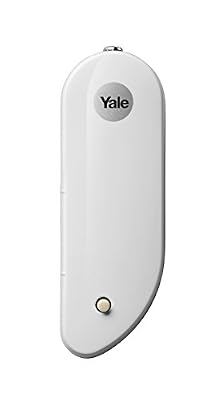 Yale EF-DC - Alarma para la Puerta con Contact magnético, Color Blanco