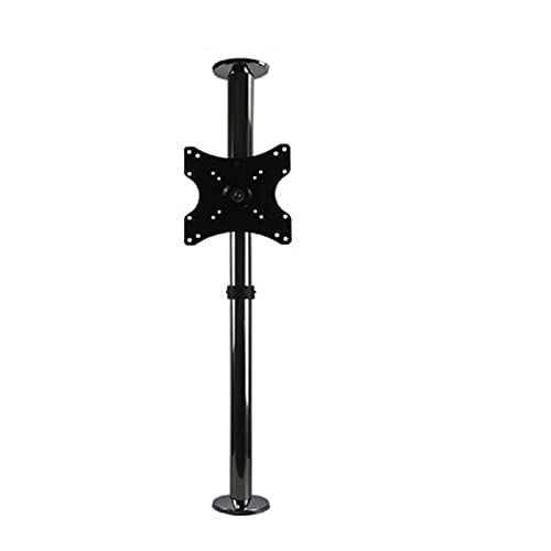 Support TV pivotant 19-40 pouces sur pied rotatif réglable en hauteur 86-114 cm