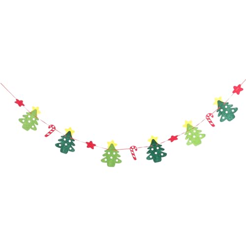 Mejores review On-line Decoraciones navideñas ecológicas para comprar online. 34 Didiseaon 1 Juego De Pancarta Navideña Menta Bastón De Guirnalda De Árbol De Navidad Pancarta Colgante Navideña para Árbol De Navidad Repisa De Chimenea Decoración para...