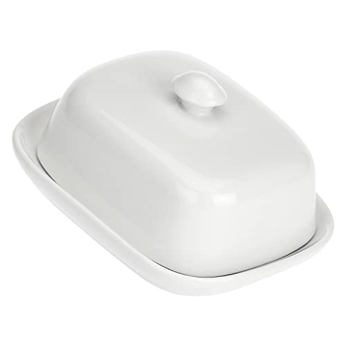 La Porcellana Bianca - Burriera con Coperchio in Gift Box - Arredo Casa, Complementi Tavola - Porcellana - 11x14xh7 cm - immagine 5