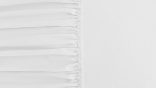 TM MAXX Jersey Spannbettlaken für Baby und Kinder mit Öko-Tex Standard 100 (Weiß 001… – Ansicht 4