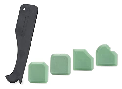 Mivos Fugenglätter Set für Silikon und Acryl - Multifunktional Silikon Abzieher für Fliesenreparatur - Dichtungswerkzeuge von Fugen Spalten - Glätt-Spachtel für Silikonfugen