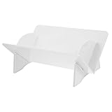 Gadpiparty Desk Book Organizer and Vinyl Record Display Rack Desktop File Holder for Home and Office Multi-Functional CD Storage Vertical Compartments