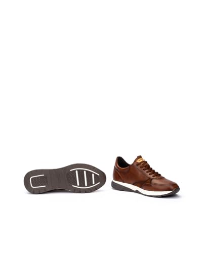 Pikolinos Para Hombre. M2B-6398C1 Zapatillas De Piel Getafe MarróN (40), Plano, Cremallera, Casual - 5