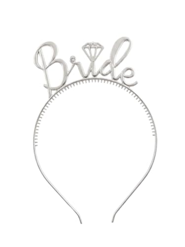 Image of Architha creations,BRIDE Headband, Silver, Tiara Style, MARRIAGE PARTY Accessory