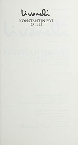 Konstantiniyye Oteli [Turkish] 9751040868 Book Cover