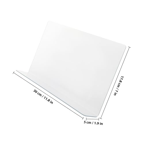 TOBBOMEY PVC Spritzschutz Badewanne Duschwand Wasserschutz Badewannenrand 30x5x17,8cm Flexibel Ölbeständig Für Badezimmer Und Küche