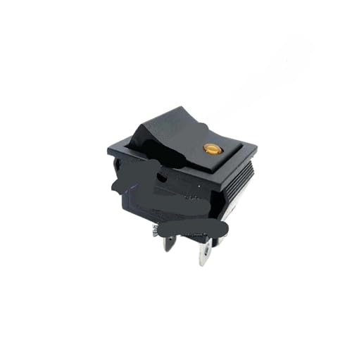 Interruptores KCD4 de 4 pines y 25 x 31 mm tipo basculante azul para paneles y maquinaria