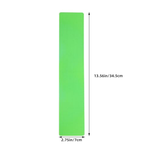 Marcadores de cancha de tenis en color verde impermeables de PVC rectangular de 6 piezas 2