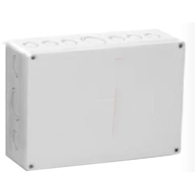 105-908 Enclosures, Boxes, & Cases Polystyrene, Gray, M Knockouts