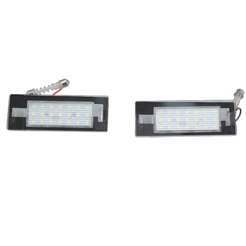 Kit de luces de matrícula accesorios para automóviles Fiat Panda Tipo 312 y 319
