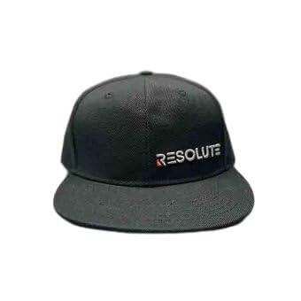 Resolute Hat | Flat Bill Black, Green