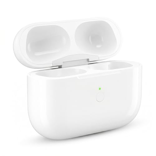 Compatible for AirPods Pro 2 Charging Case Replacement AirPod Pro 1st 2nd Generation Charger Case with Wireless Charging