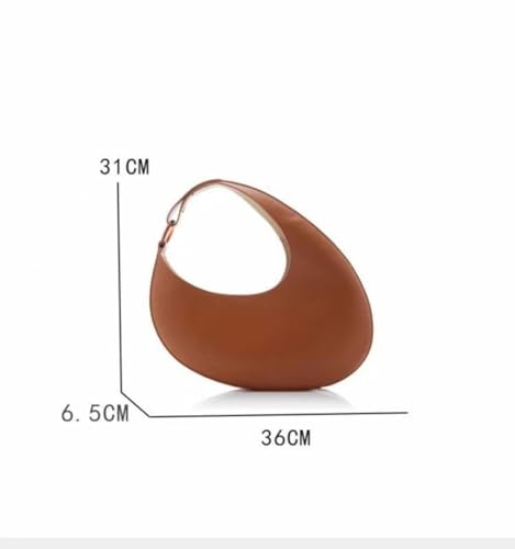 Fashionable Women'S Bag, Single Shoulder Bag, Crossbody Bag, Handbag, Round Large Capacity Single Shoulder Underarm Bag2