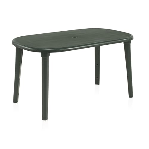 SHAF Muebles Jardín Mesa Cancún 140 Verde SP Berner 55358