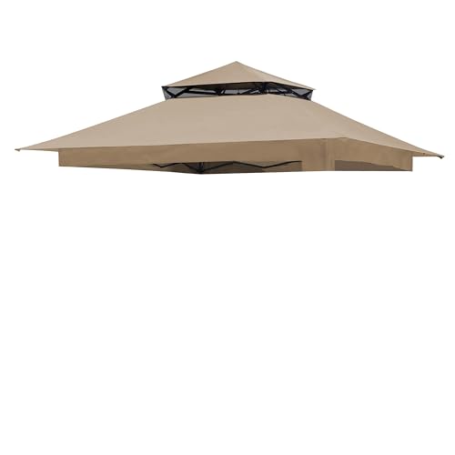Khakifarbene Pavillon-Abdeckung, kompatibel mit ABC, Master,...