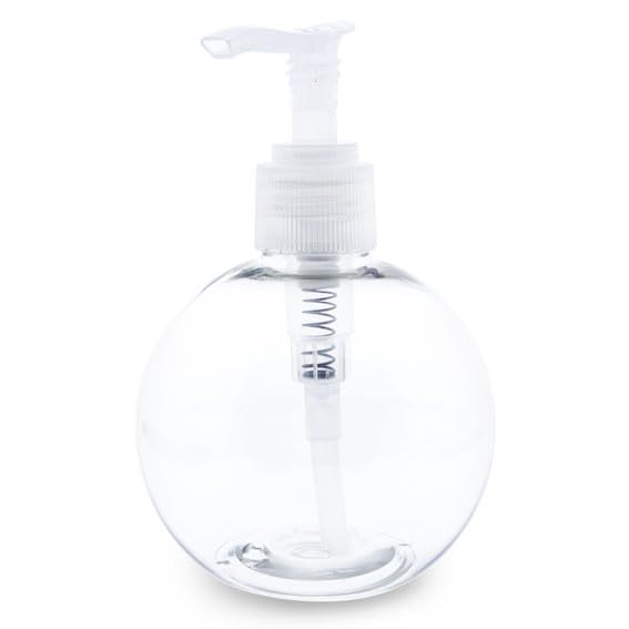 GRAN VELADA Botella 2 PET Sphere Dosificador Caña | Envase Versátil y Práctico para Jabón, Champú, Gel y Loción | Uso Cómodo y Sencillo