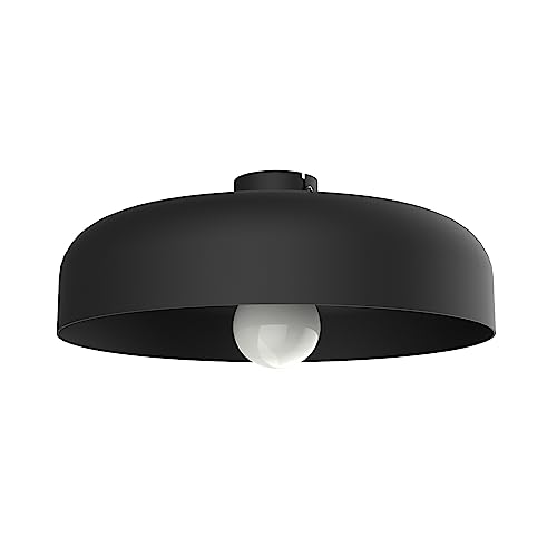 DESIGN - Plafoniera dal design moderno ed elegante. La lampada è composta da un diffusore in metallo dal diametro di 40cm. La lampada donerà un tocco sofisticato al vostro soggiorno, camera da letto, cucina, sala da pranzo, ristorante o bar.