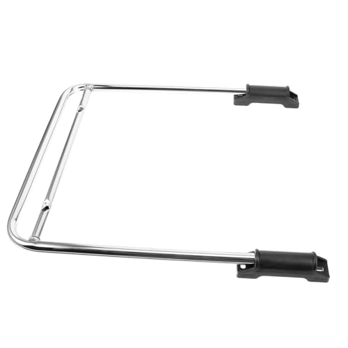 Veemoon Stainless Steel Retractable Footrest Rack for Office Chair One Piece Swivel Frame Pedal Stable and Easy to Push Ergonomic Leg Rest Attachment for Desk Work and Foot Relief