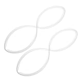 HOOWIFFY Joints en Silicone Universels Étanchéité et Compatibilité pour Autocuiseur Lot de 2 Accessoires la Cuisine Pratiques pour Cocotte sous Pression