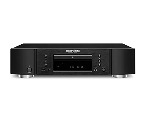 Marantz CD6007 HiFi CD Player, CD Spieler, CD- und CD-R/RW-Wiedergabe, USB, Kopfhörer-Verstärker, Schwarz – Bild 3