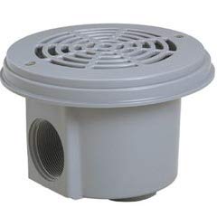 Hayward Bonde de Fond Piscine béton et Liner cofies Gris Clair