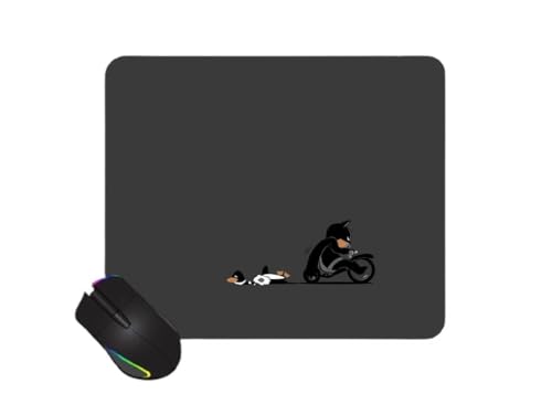 Image of Cute Mouse Pad - Printed Mousepad with Anti-Slip Rubber Base & Smooth Mouse Control for Laptop, Gaming, Notepad, Desktops (Superhero)