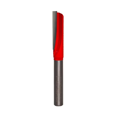 Freud 03-152: 5/16" (dia.) Single Flute Straight Bit with 1/4" shank, 1" carbide height